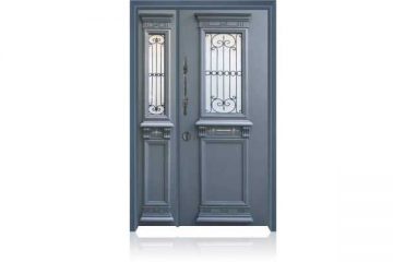 6006 דלת כניסה מעוצבת בסיגנון יווני